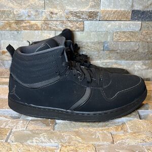 Nike Air Jordan Heritage Black Suede Basketball Shoes Men's Size 12 AH1064-021